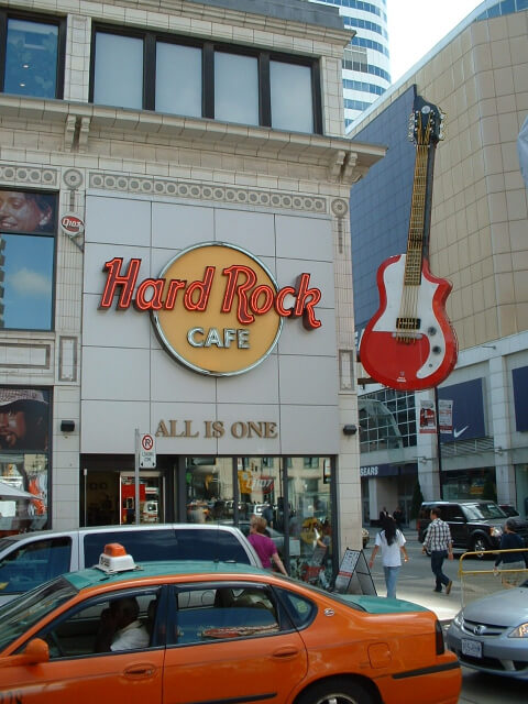 The Hard Rock Cafe